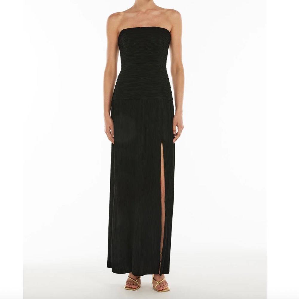Manning Cartell - Double Time Pleat Strapless Dress